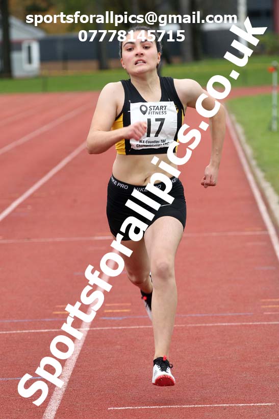 200 metres, NECAA Open Meeting, Morpeth, Sunday, October 18th. David T. Hewitson/Sports for All Pics